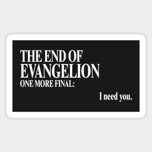 Neon Genesis Evangelion Magnet